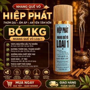 [1kg]Nhang Cây Quế Vỏ Thơm Dịu Nhẹ