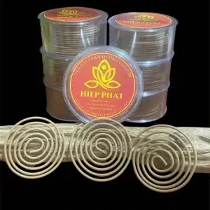Nhang Trầm Khoanh 4h Thơm Hộp 30 Vòng.