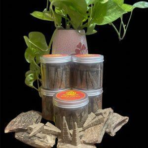 Nhang Trầm Nụ Mẫu Tháp Hộp 50 Viên Thơm Đặc Biệt.