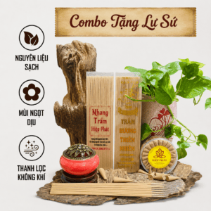 Combo Mua Nhang Trầm Tặng Lư Sứ Miễn Phí Ship.