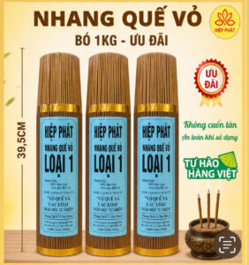 [1kg]Nhang Cây Quế Vỏ Thơm Dịu Nhẹ