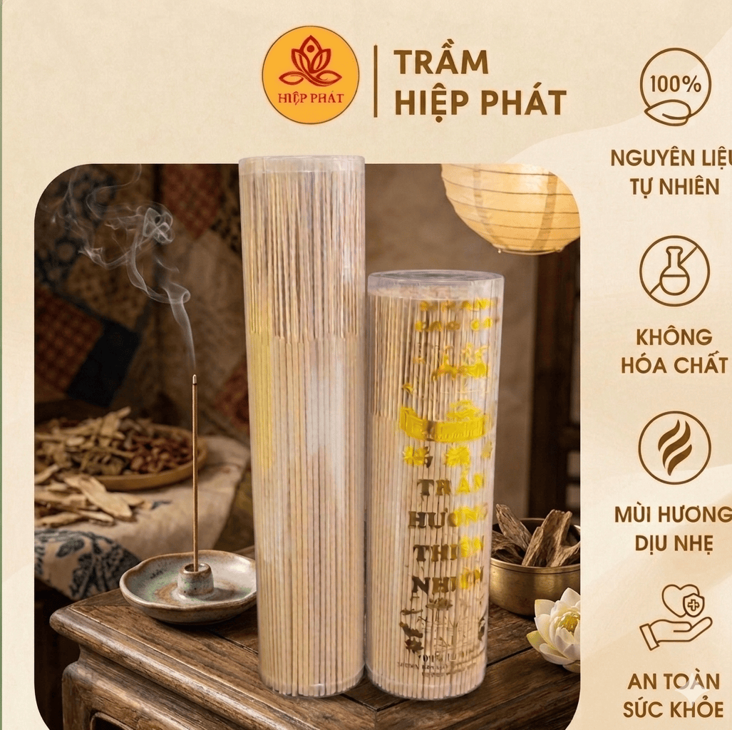 Nhang Trầm Cây Thơm Ngọt – Ống Lớn 600g