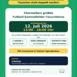 Chorweiler klebt zusammen: Große Fußball-Sammelbilder-Tauschbörse am 12. Juli im Libützje