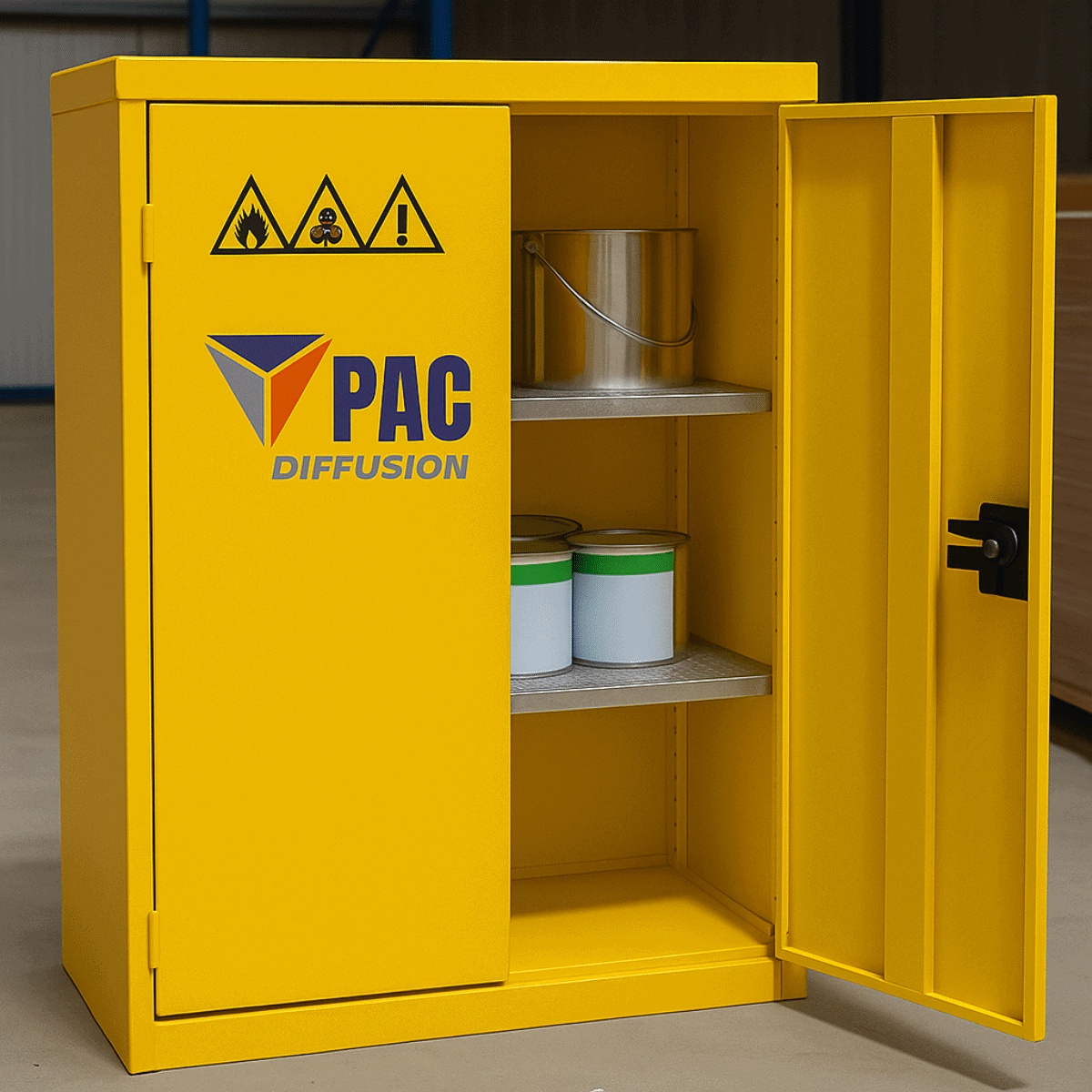 armoire de sécurité pour produits chimiques