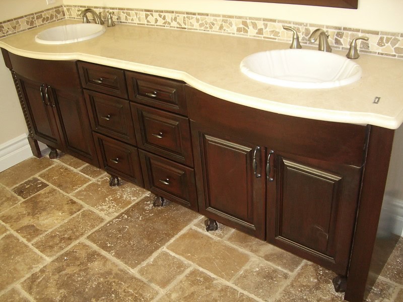 Bathroom remodeling in Houston - Renovated bathroom with a contemporary design