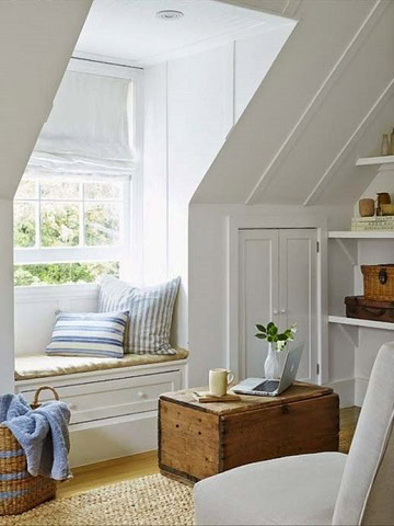 Attic Conversion Houston - Attic Sitting Area