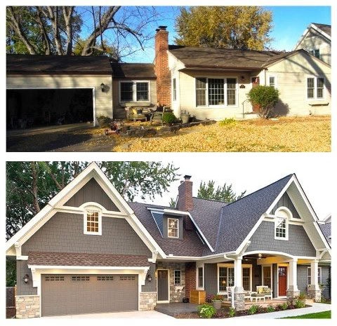 SECOND STORY ADDITION HOUSTON - Before and After