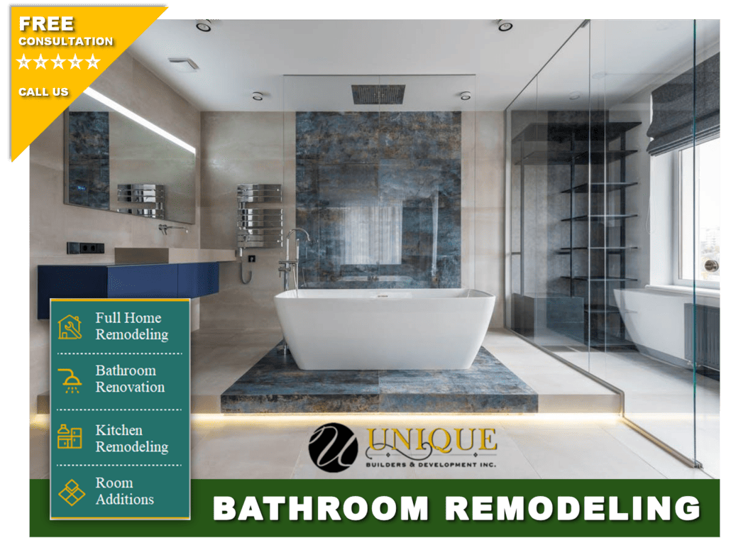 Houston Bathroom Remodeling - Unique Builders Texas