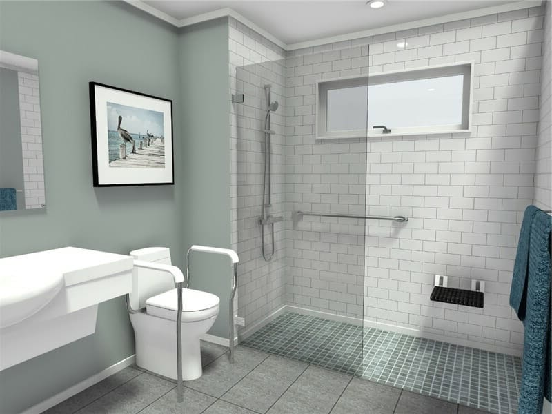 Houston Handicapped Accessible Shower Remodeling - Unique Builders Texas