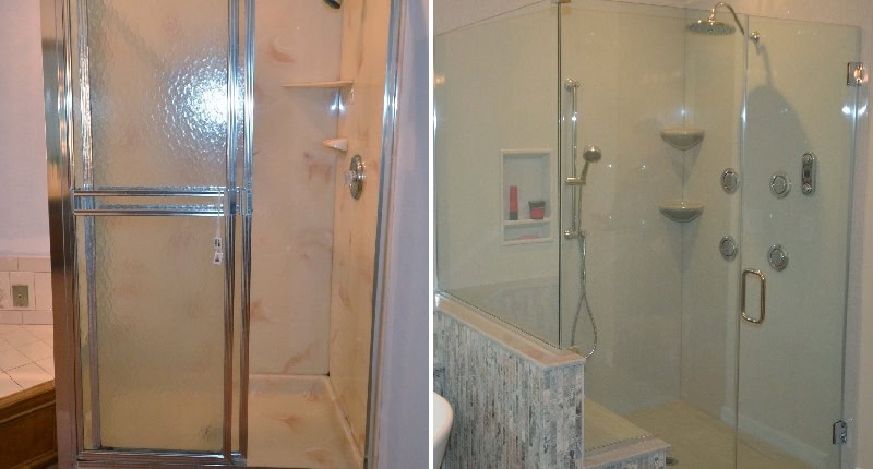 Tub to Shower Conversion