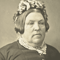 Portrait photograph of convict woman - Mrs Gifford (Sarah Ann Hunt)