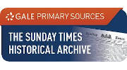 Sunday Times Digital Archive website
