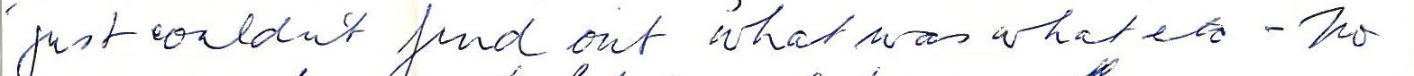 Part of a letter. Text illegible