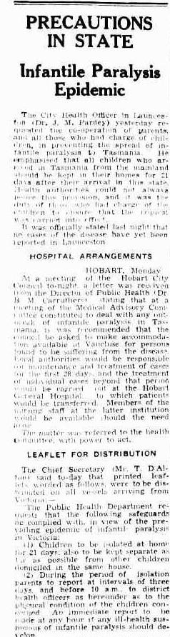 A newspaper article. Text is illegible.