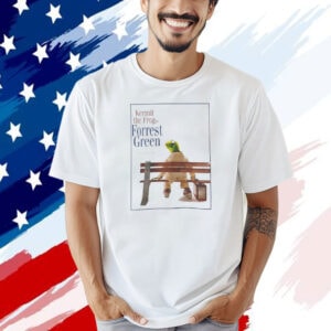 Kermet the frog is Forrest Green T-shirt