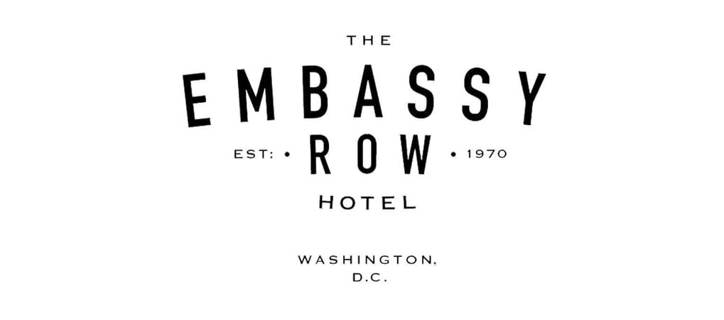 Embassy Row Logo Embassy Line Icon Editable Stroke – Royalty Free