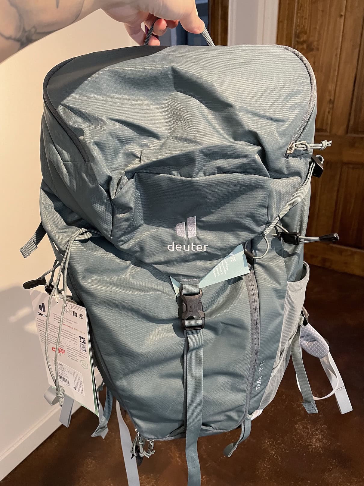 asphalt grey light heather north face vault backpack The North Face Borealis Backpack: Asphalt Grey Light Heather/Black main image 0
