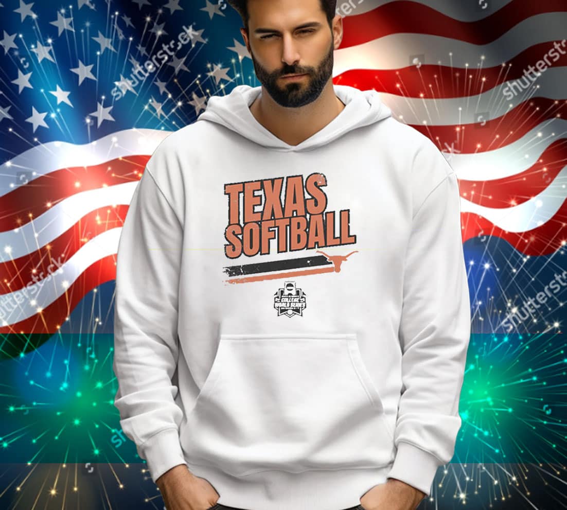 Texas Softball: Women's College World Series Stripe Tee Shirt