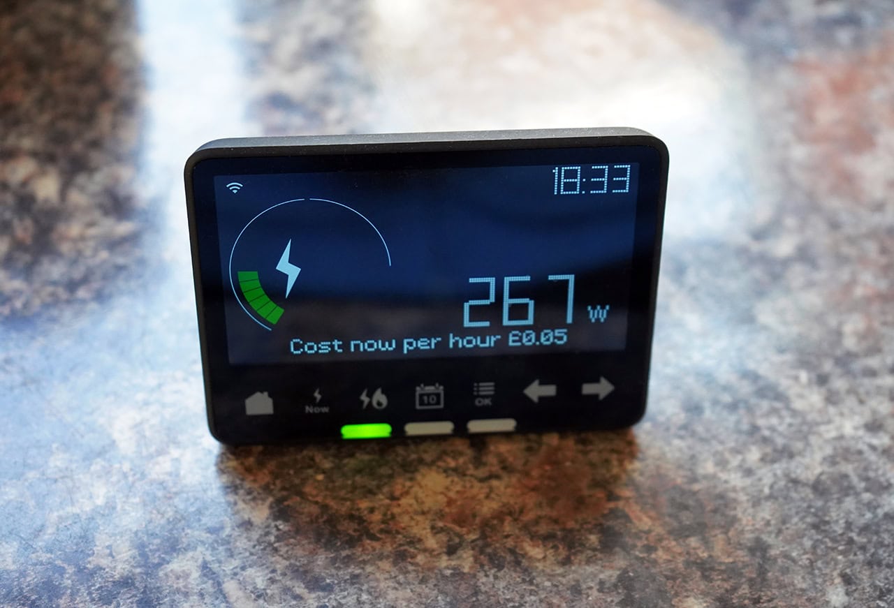 Smart meter in-home display.
