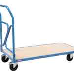 Chariot dossier repliable, 1210 x 580 mm, roues CC, 250 kg