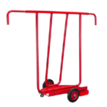 Chariot porte-panneaux 400 kg roues pneumatiques