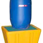 Bac de rétention manutentionnable PEHD 1 fût, 225 L