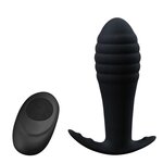 Silicone Remote Vibrating Butt Plugs Anal Vibrator - womyra Store