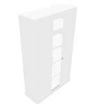 ARMOIRE METAL (BLANC)