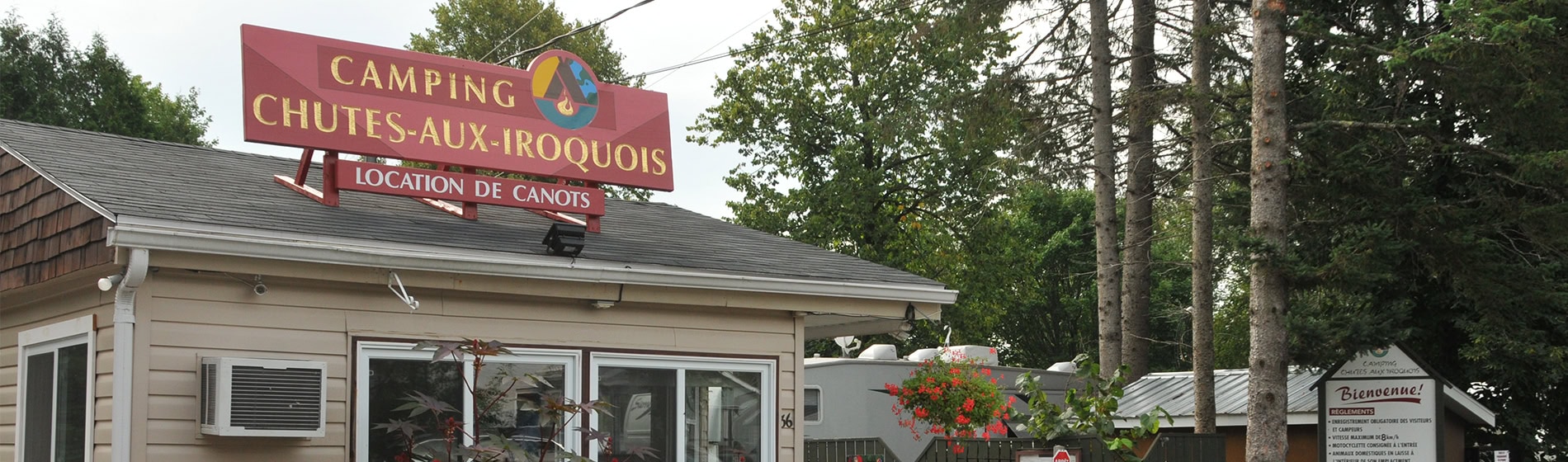 Camping Union - Camping Chute aux Iroquois dans les Laurentides