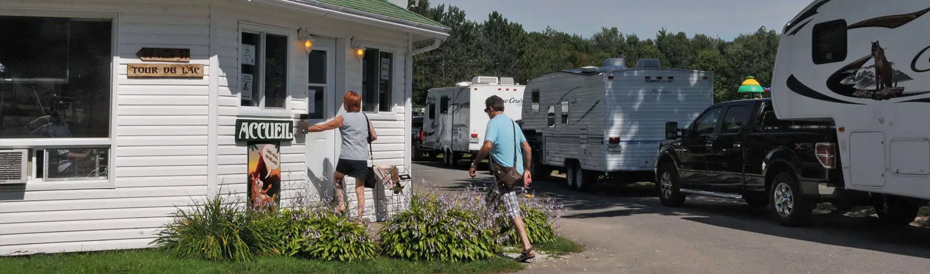 Contactez l'équipe du Camping Lac-Saint-Michel en Mauricie