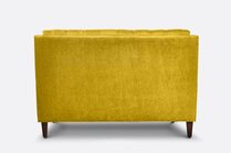 Colwell Slope arm settee shown in Como Tan velvet
