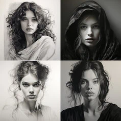 Art Inspirations and Styles in Monochrome Color Scheme