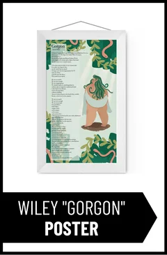 Rachel Wiley "Gorgon" Poster