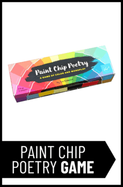 Paint Chip Poetry: A Game of Color and Wordplay