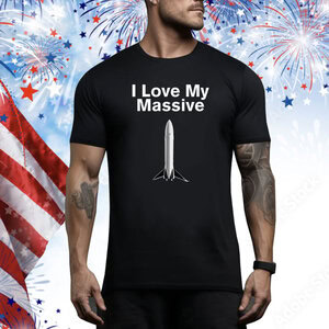 I Love Massive Rocket Starship Hoodie Shirts