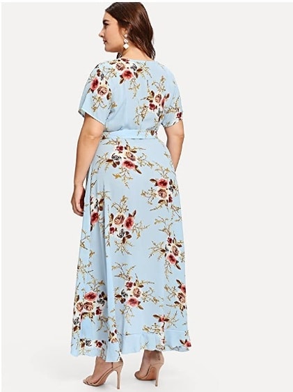 fitted lace wedding dress Amazon.com: Plus Size Maxi Dresses main image 1
