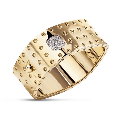ROMAN BAROCCO BANGLE WITH DIAMONDS  Roberto Coin