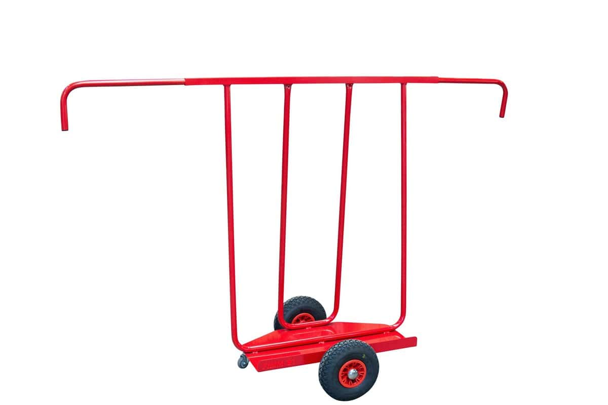 Diable porte-panneaux poignées extensibles roues PN Ø 260 mm 400 kg