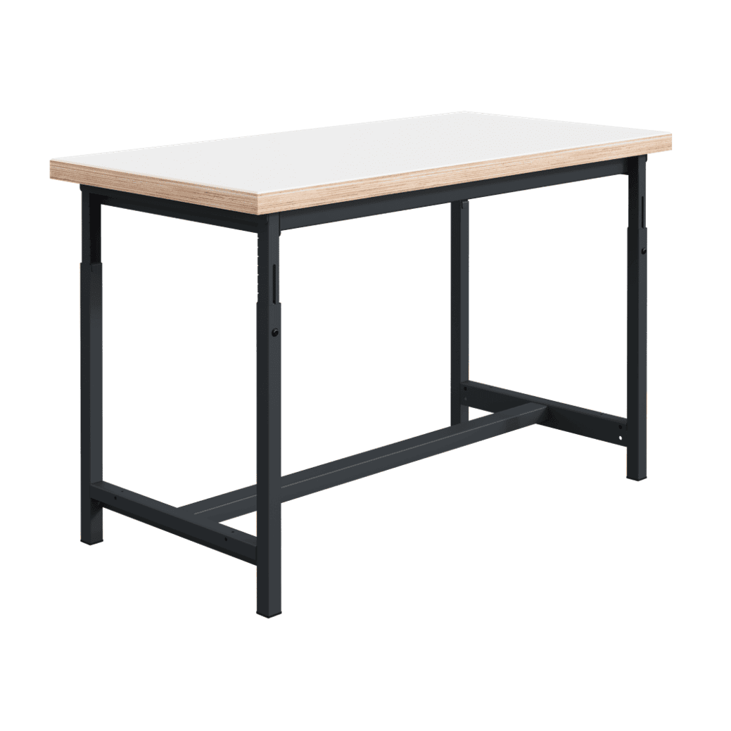 Etabli PTH Crémaillère - Plateau Multiplis PEHD45 l1200 p1000