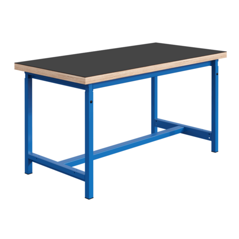 Etabli PTH Crémaillère - Plateau Multiplis caoutchouc CAOUT42 l1000 p1000