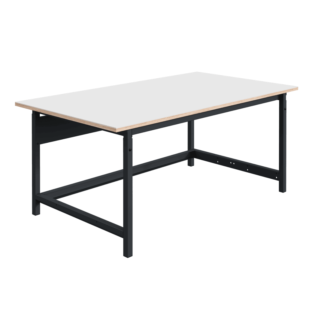 Etabli PACKLOG Crémaillère - Plateau Multiplis PEHD29 l2400 p750