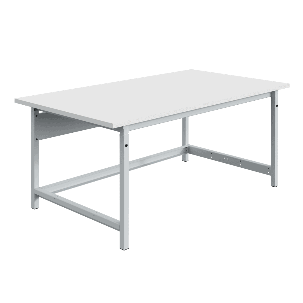 Etabli PACKLOG Crémaillère - Plateau Mélaminé MELA28 l2400 p750