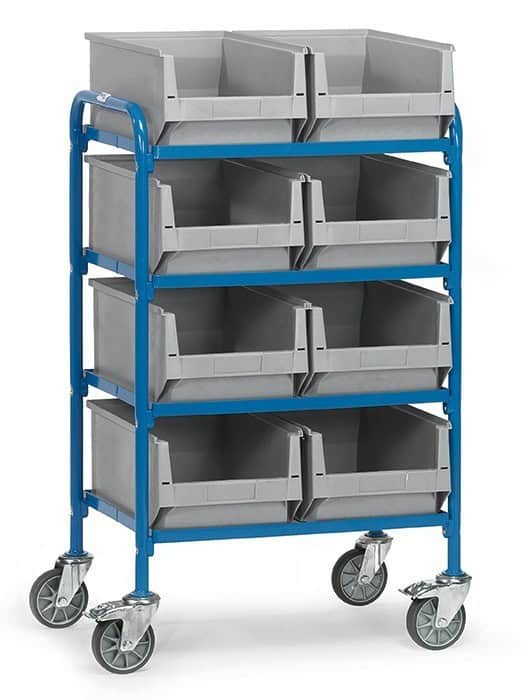 Servante pour bacs 32931 - avec 8 bacs