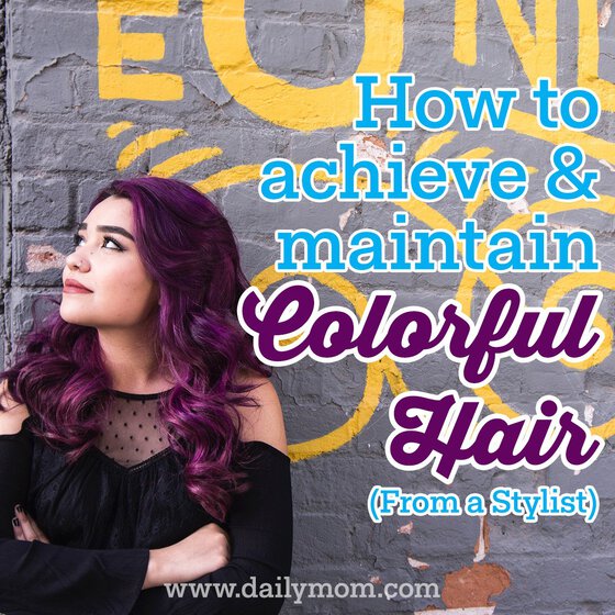 How To Maintain Colorful Hair