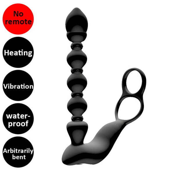 Male Prostate Massage Vibrator Penis  Vibrator Ring Toy For Men - womyra Store