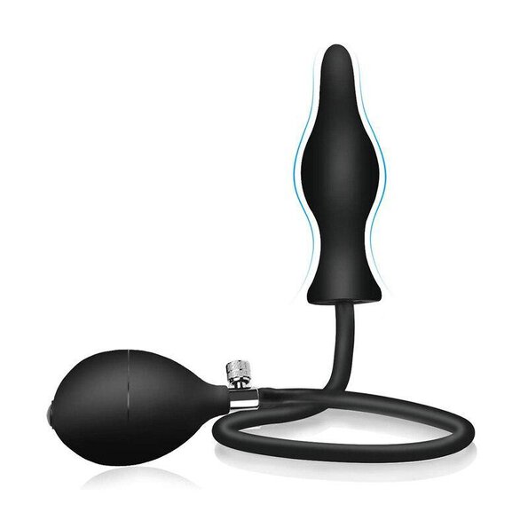 Silicone Expand Inflatable Anal Plug Waterproof - womyra Store