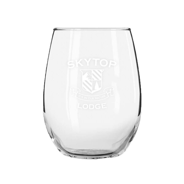 Skytop Lodge wine glass