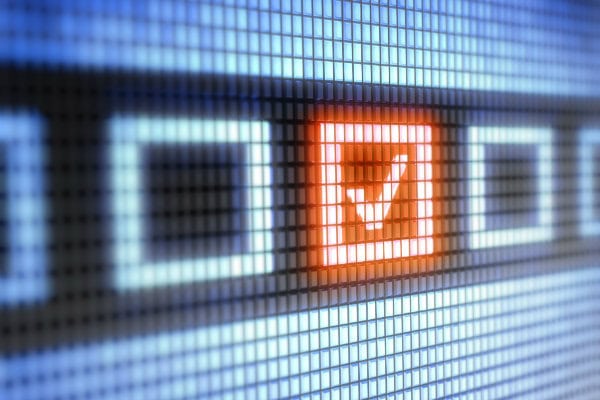 picture of digital check boxes