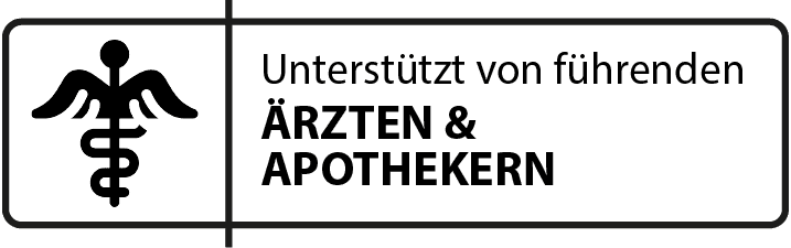 Unterstützt von führenden - Ärzten & Apothekern