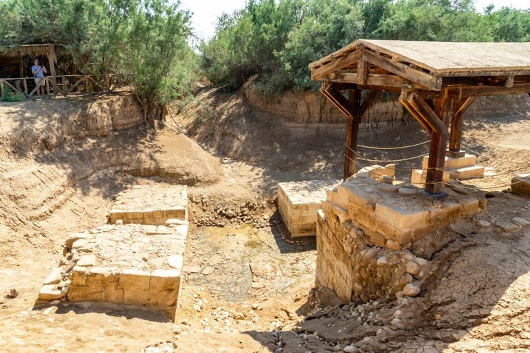 baptism jordan river, the baptism of christ